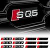 Автомобильный ABS Передняя решетка Значок-эмблема для A S3 S4 S5 S6 S7 S8 RS3 RS4 RS5 RS6 RS7 RS8 SQ3 SQ4 SQ5 SQ6 SQ7 SQ8 RSQ3 RSQ5 RSQ7 RSQ8