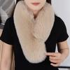 Multicolor Faux Fox Fur Collar Fashion Warm Shawl Scarve 2024 Fur Shawl Collar