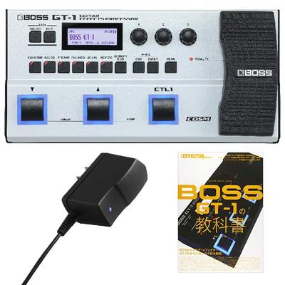 BOSS Production White Genuine Адаптер Учебник Набор Мульти-Эффектор GT-1 -WH Ограниченный Цвет + PSA-100S +