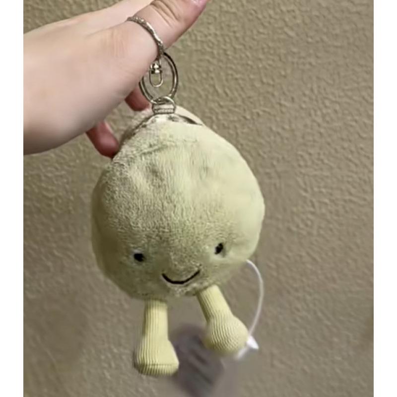 Плюшевая игрушка в стиле Jellycat: Кукла-топпер "Кролик и Медведь с тремя бирками" - Идеальный подарок на день рождения для девочек