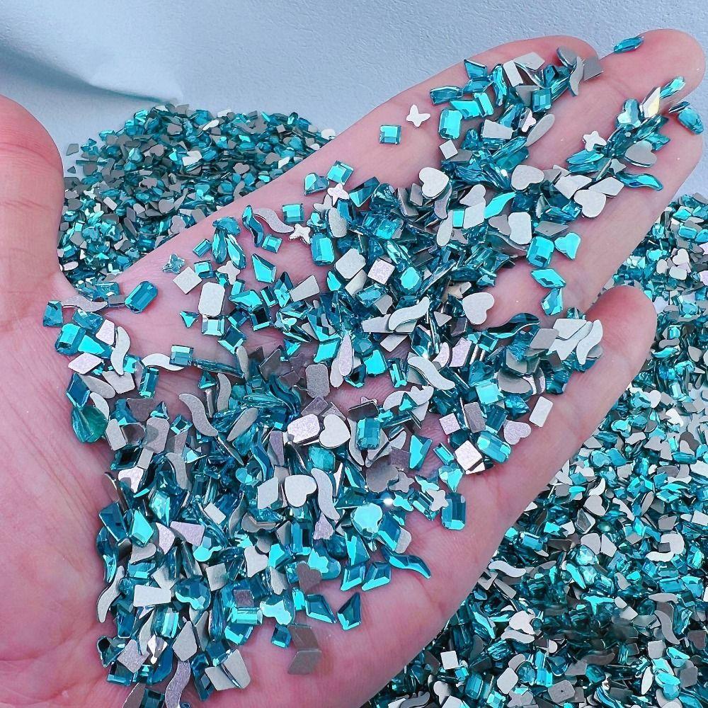 50 шт./упак., украшение для ногтей с мультяшным узором, яркие цвета, красота для дизайна ногтей для детей и взрослых