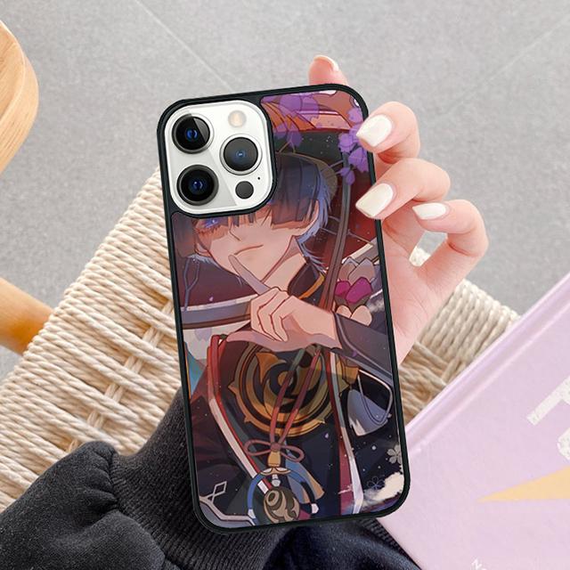 Чехол для телефона Scaramouche Genshin Impact для iPhone 17 Air 13 12 14 15 16 Чехол для Apple iPhone 17 Air Pro Max Plus