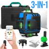 16 Lines 4D Laser Level Self-Leveling 360 Horizontal and Vertical Cross Super Powerful Green Laser Level APP/Bluetooth