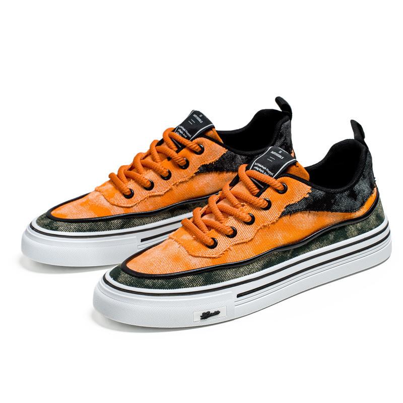 Мужская обувь повседневная обувь 2024 года мужская обувь лето новый модный тренд универсальные туфли на плоской подошве с низким верхом