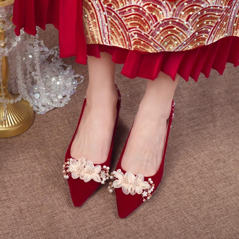 Модные каблуки Туфли на тонком каблуке Сексуальные туфли-лодочки 2025 Новые Универсальные Сандалии-слипоны Женские Остроносые На танкетке На шнуровке Шпилька Кроссдрессеры