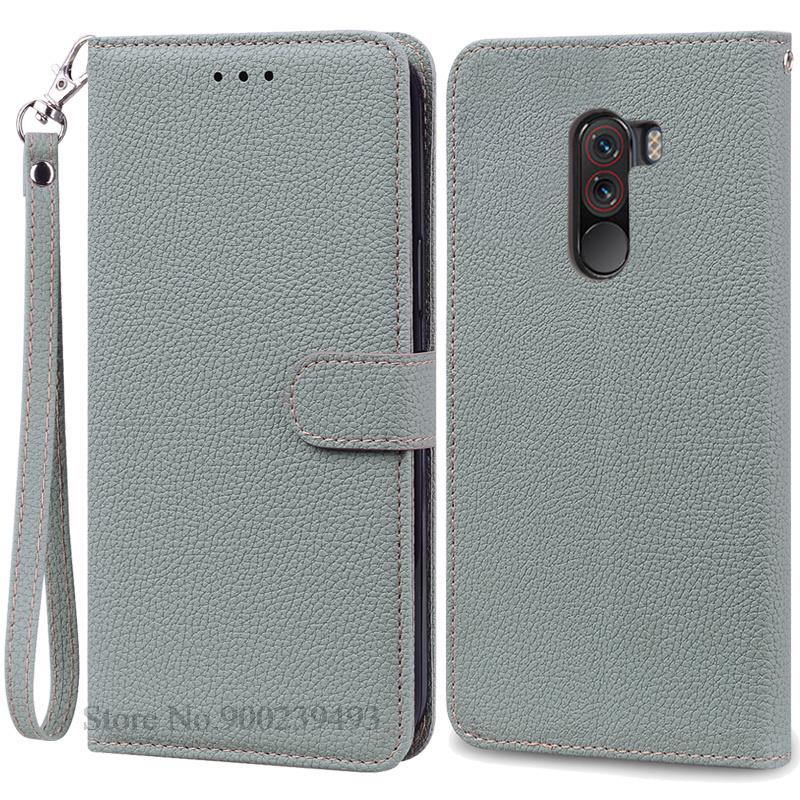 For Xiaomi Pocophone F1 Case Shockproof Wallet Flip Case For Poco F1 Cover Xiaomi Mi Poco Phone F1 Poko F1 PocoF1 Phone Cases