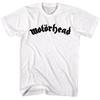 Мужская футболка Motorhead с черным логотипом Мерч рок-группы Унисекс футболка
