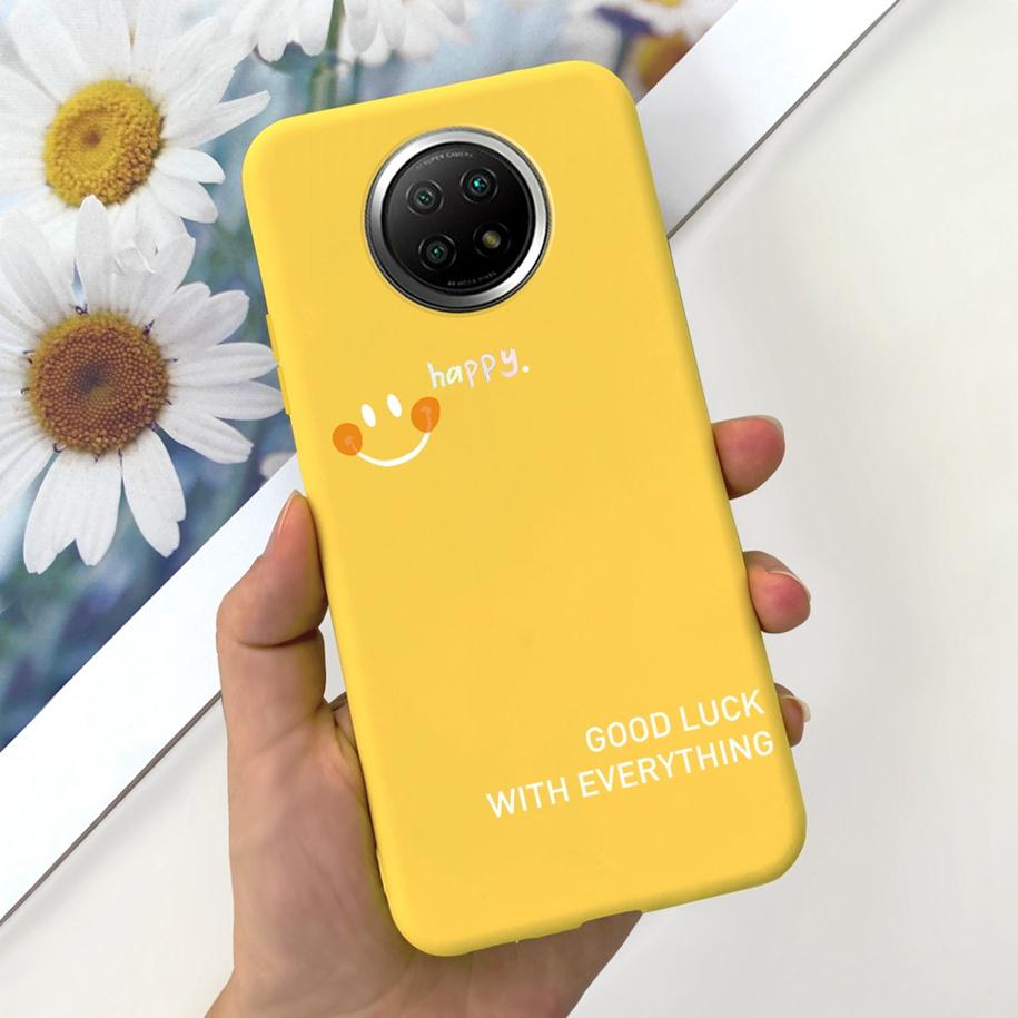 For Xiaomi Redmi Note 9T Note 9 5G Case Fashion Flower Shockproof Silicone Soft Matte Phone Cover For Xiomi Redmi Note 9T Fundas