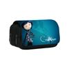 Coraline Twin Compartment Organizer Stationery Pen Pouch For School And Home
