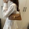 Niche Retro Simple Underarm Baguette Bag 2025 New Fashion High-end Bag Texture Versatile Shoulder Bag Tide