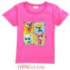Game Super Cat Costume Kids SuperKitties T Shirt Baby Girls Summer Clothes Toddler Boys Cotton Tshirt Children Short Sleeve Tops
