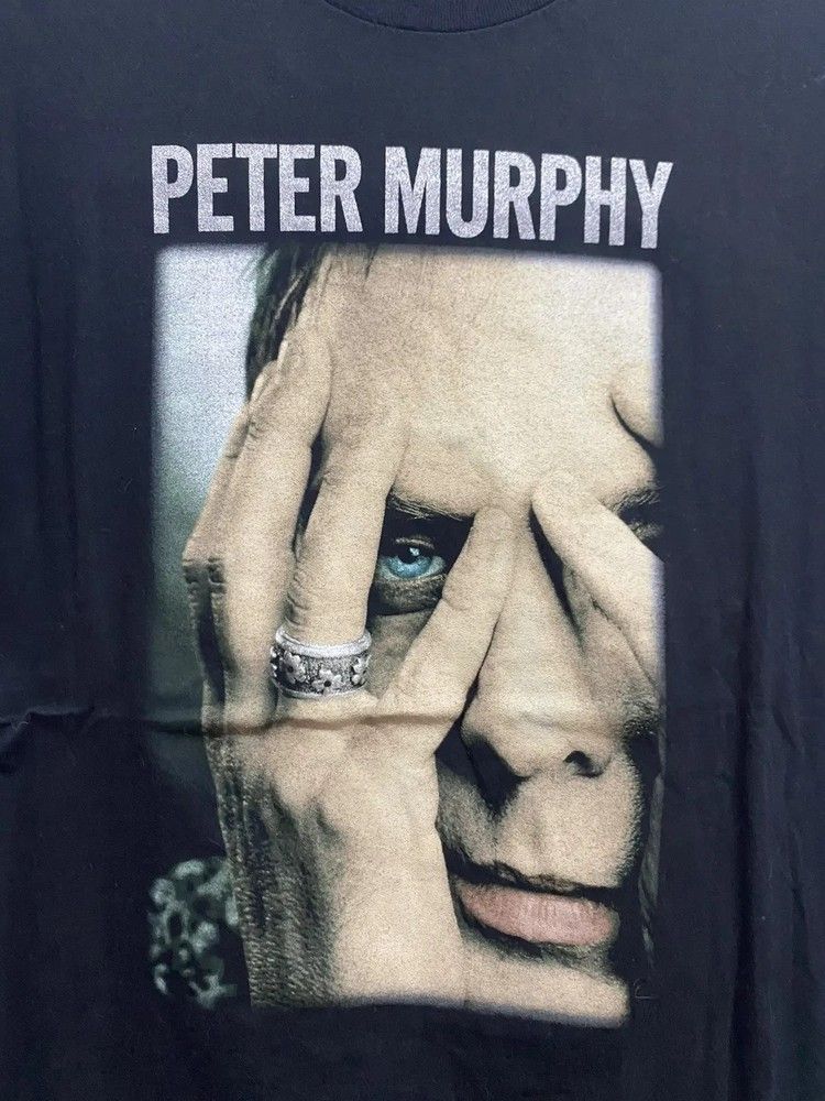Unisex shirt Cotton Oversize Large Size Peter Murphy Black Cotton Shirt FULL size S5XL SN136