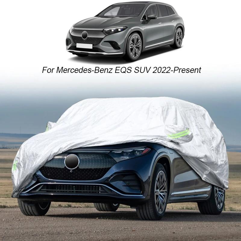 Car Cover Rain Frost Snow Dust Waterproof Auto Accessory For Mercedes-Benz EQA H243 EQB X243 EQC N293 EQE V295 EQS SUV V297
