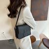 Trendy Small Square Bag Chic Pu Leather Handbag Perfect For Autumn Fashion