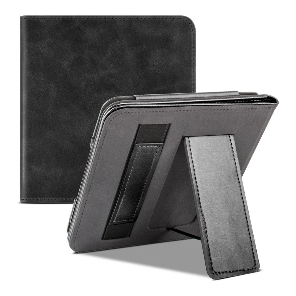 7 inch eReader Case Hand Strap N418 Protective Shell Smart Cover for Rakuten Kobo Libra 2