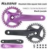 Mountain Bike XT Square Hole Crank Positive and Negative Teeth 104BCD Modified Single Disc Tooth Plate 9/10/11 Speed