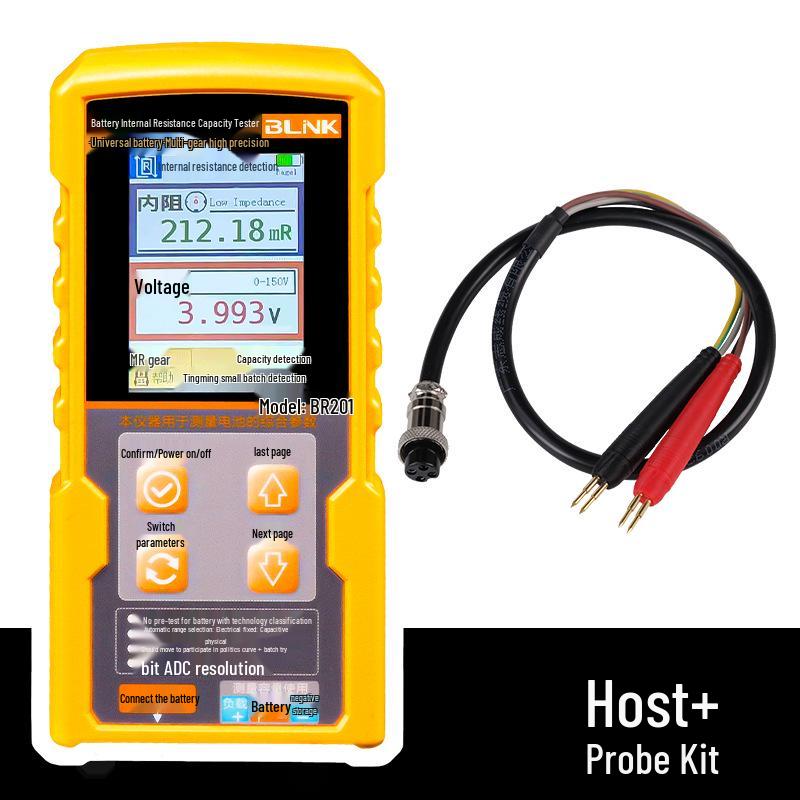 Высокоточный тестер внутреннего сопротивления для троичных литиевых, аккумуляторных и 18650 элементов