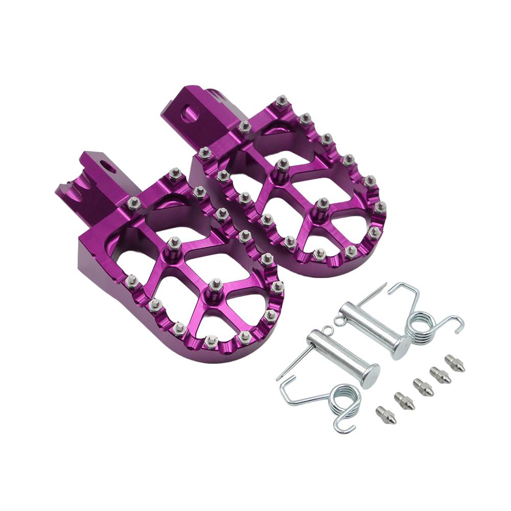 Мотоциклетные CNC Подножки Универсальные Для HONDA CRF XR 50 70 110 M2R SDG DHZ SSR KAYO Питбайк Цветные Подножки Модификация Мотоцикла