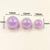 Home Party Supplies Acrylic UV Dazzle Necklace Accessories Fashion 10/12/14mm Bracelet Jelly Color Luminous 10pcs Beaded Material Round Beads DIY