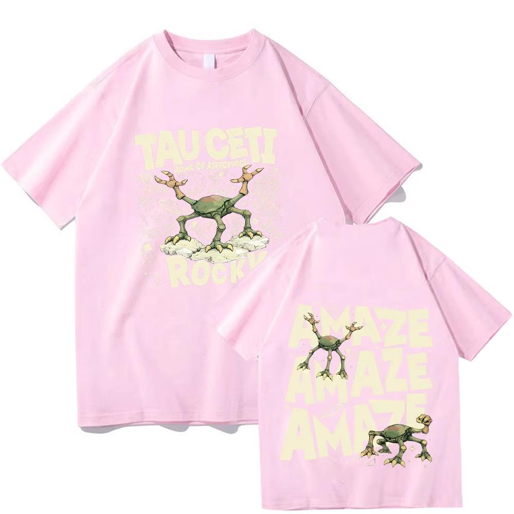 2026 Fashion Project Hail Mary Fist My Bump Rocky The Alien Poster High Quality T Shirt Summer Streetwear Unisex TShirts Cotton