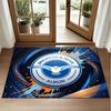 Brighton & Hove Albion Football Design Crystal Velvet Rug Soft Decorative Mat for Bedroom Entrance