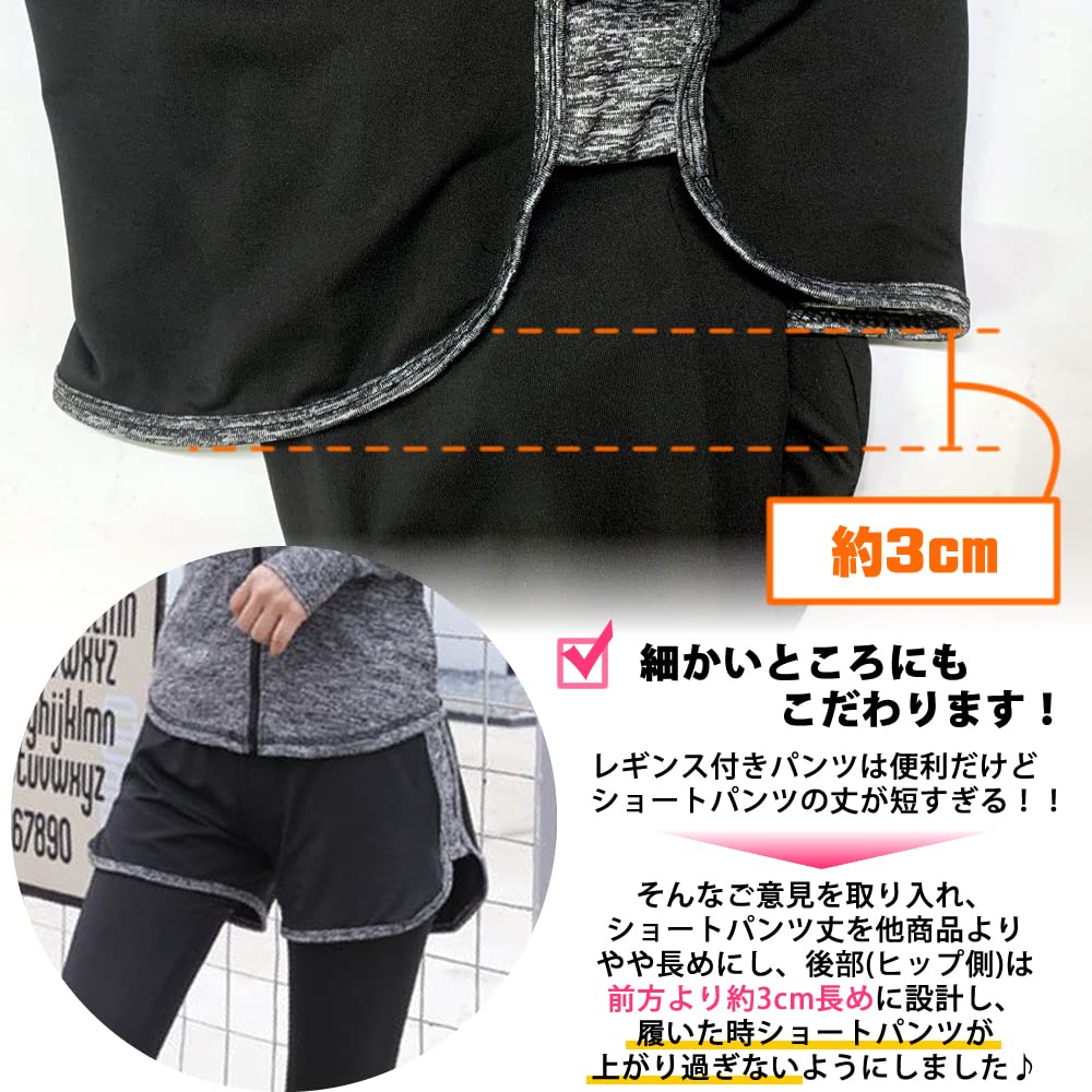 Sokure Training Wear Set and Women's 3-Piece (Top Bottoms) (2XL, Gray)