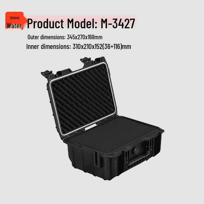 OEING Waterproof Industrial Tool Case with Foam