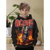 AC-DC Rock Band 3D Print All Seasons Children Casual Sweatshirt Cool Pullover Tops Unisex Clothes Boy Girl Hoodies