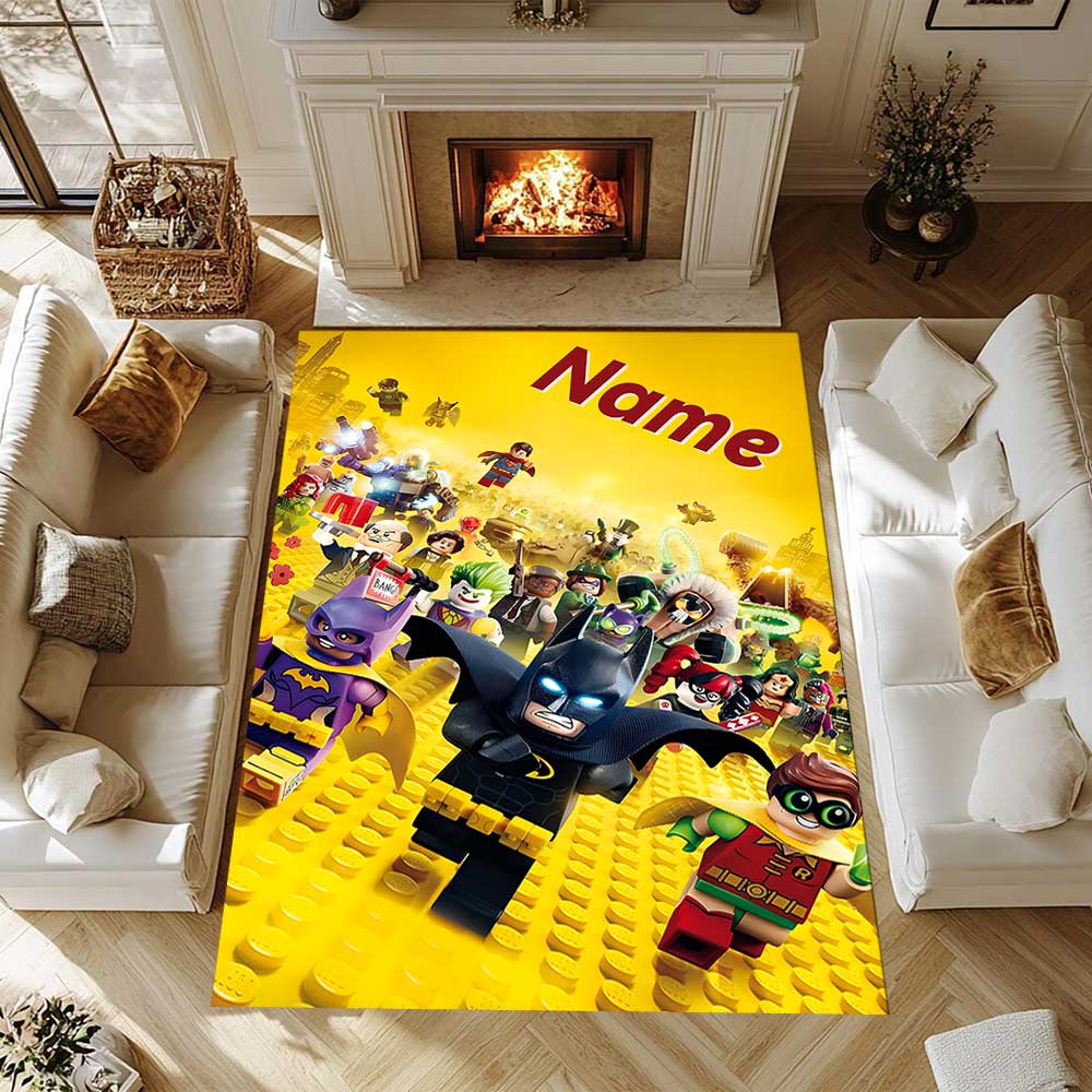 Warner Bros. Works (16) Customize your name rug, office chair cushion, home bedroom living room gift.