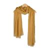 Women Scarf Shawl Solid Color Furry Trim Versatile Shawl Wrap Soft Warm Long Scarf Winter Costume Accessory