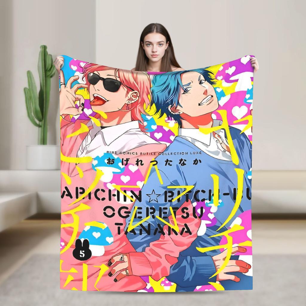 Клуб Ярочин Юри Плед Теплый Плюшевый Плед С Принтом Для Дивана Кресла Пикника Фланелевое Покрывало Постельное Белье