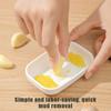 Home Garlic Masher White Plasticginger Grater Tool Hand Grinder Garlic Masher Portable Carrot Ginger Grinding Kitchen Tool