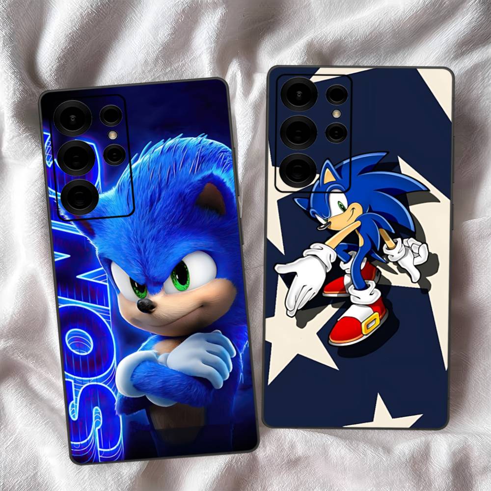 Supersonic Capability S-SonicS Movie Phone Case For Samsung S 24 Fe 25 Ultra Plus 20 Lite 21 30 22 23 24 22 Ultra 5G Fundas