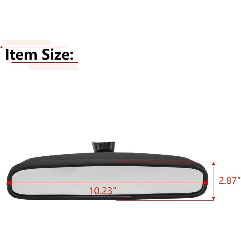 RLB-HILON Rear View Mirror Compatible With Hyundai Elantra Sonata Tucson Veloster Santa Fe, For Kia Forte Optima Forte5 Sorento Soul Rio K5 Sedona