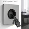 With Outlet Hole With Rubber Pad Cable Cover Cable Socket Panel Decorative Cover Wall Blank Panel