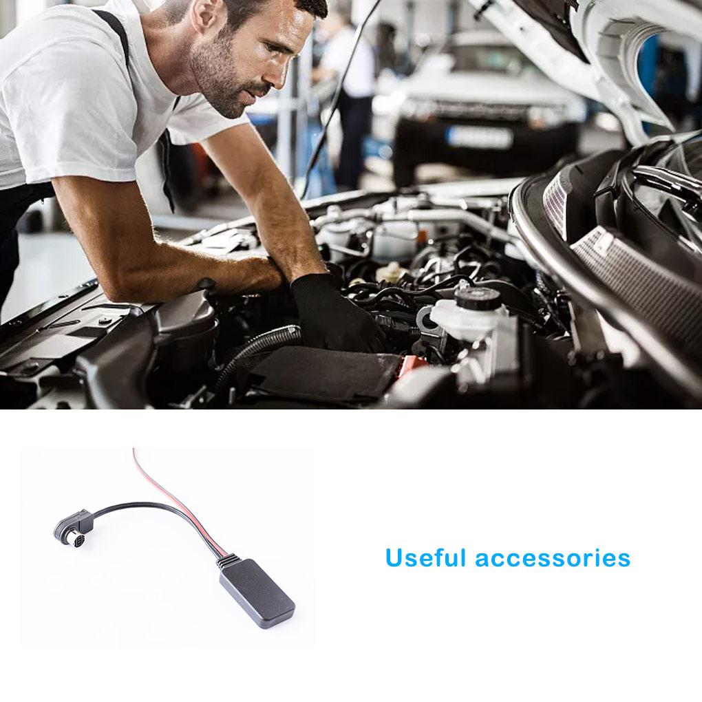 Автомобильный Bluetooth-совместимый 4.0 Стерео Аудиокабель Автомобильный Авто AUX Адаптер Профессиональное Автомобильное Обслуживание Запчасть