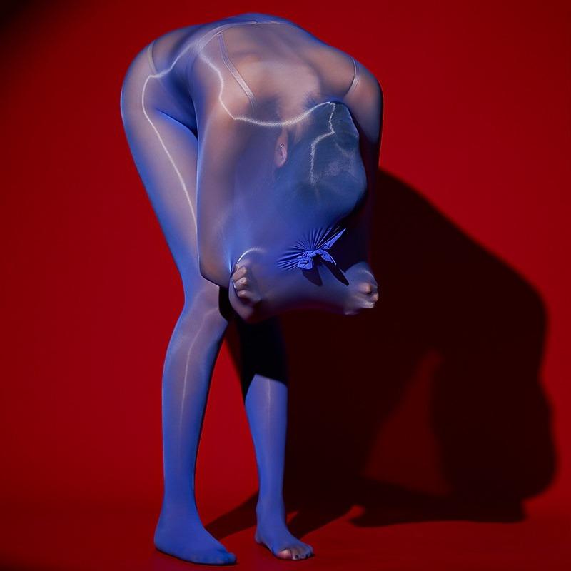 Женский сексуальный спальный мешок Масляный глянцевый прозрачный Интерактивные чулки для тела для пары Ультраэластичное нижнее белье Прозрачное нижнее белье