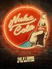 Artistic Retro Nuka Cola Metal Sign Poster - Perfect for Bar Pub Club Wall Decor Stunning for Fallout Fans and Collectors