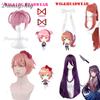 Игра Doki Doki Literature Club Нацуки Косплей Сайори Юри Моника Косплей Костюм Парик Набор Школьная Форма Девушка Женские Костюмы