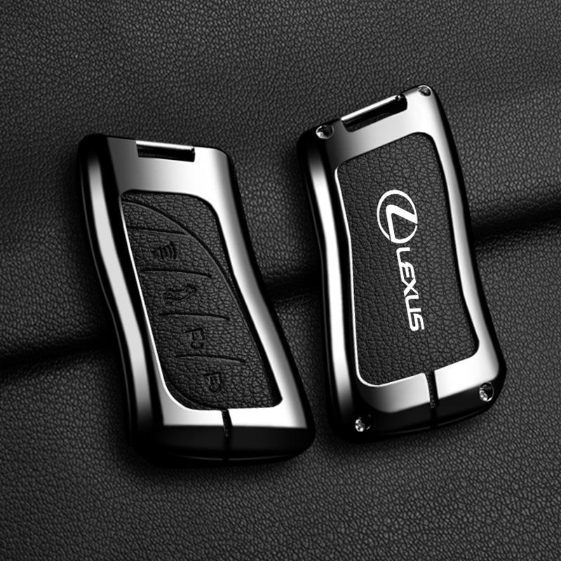 Vintage Leather Car Key Case Fob Cover For Lexus RX 300 330 350 400h ES GS RX LX GS GX NX Is 250 200 LX470 570 GX460 470 CT200h AEO1