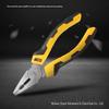 Плоскогубцы-кусачки Deli Tools, 6 дюймов, с пластиковой ручкой, из высокоуглеродистой стали, Нет. 55