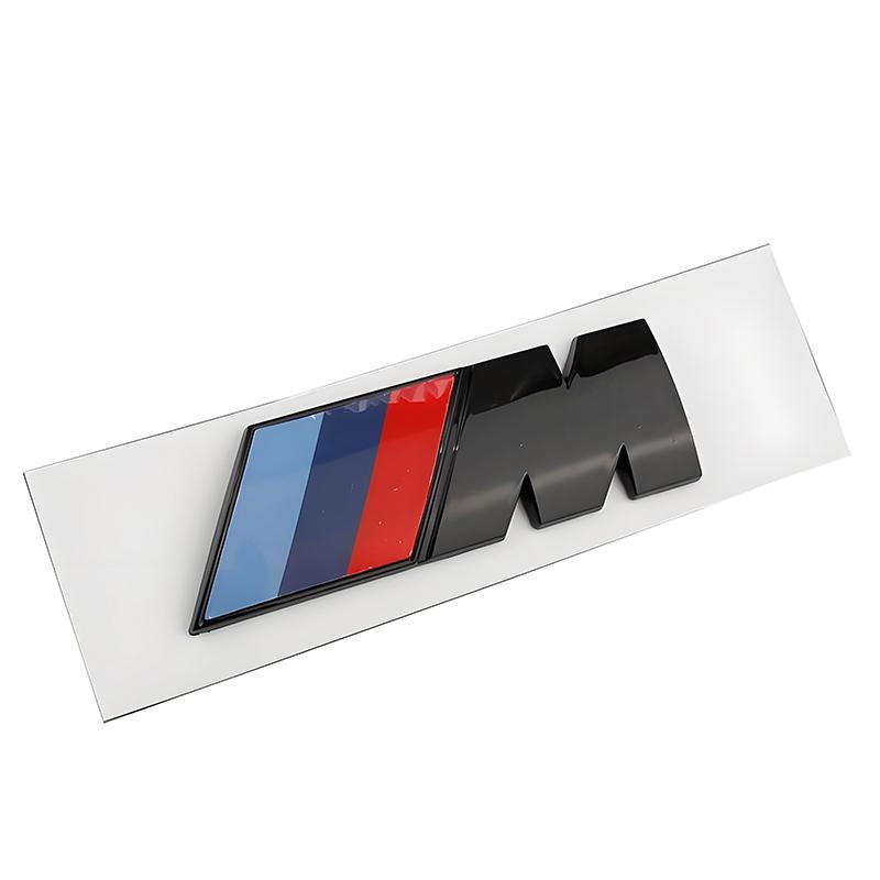 Для BMW M M3 M5 M6 X3 E46 E90 F30 G20 E36 45мм 55мм 73мм 90мм Автомобиль M Логотип Крыло Боковой Значок Задний Багажник Значок Наклейка Аксессуары
