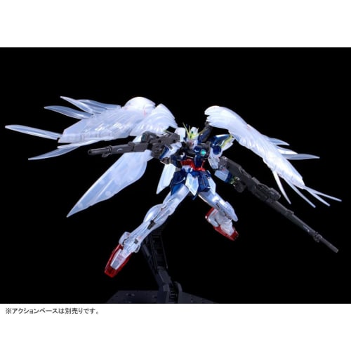 RG 1/144 Wing Gundam Zero EW Clear Color Plastic Model (Gundam Base Exclusive)
