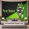 Custom Name Text Tapestry Borussia Mönchengladbach Personalized Polyester Wall Tapestry For Bedroom And Room