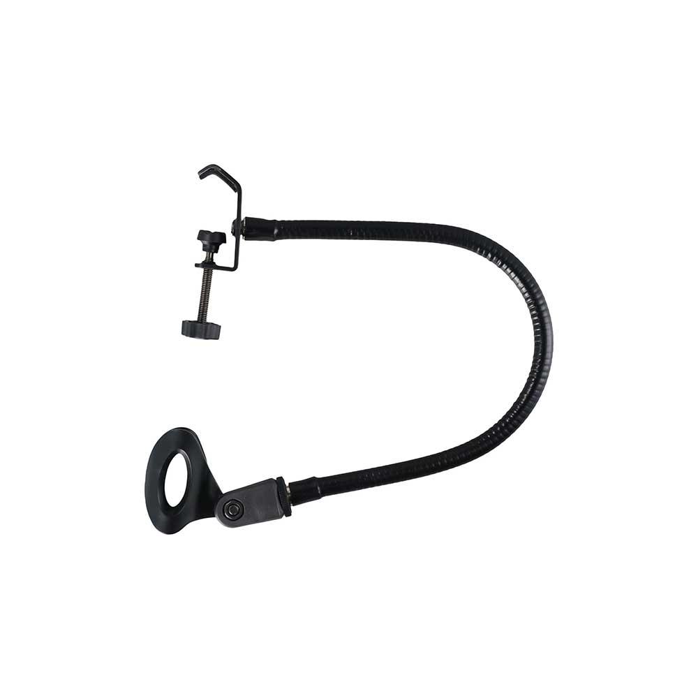 Clip Clamp Bracket Mic Clip Clamp Microphone Stand Mic Arm with Heavy Duty Desk Mic Stand