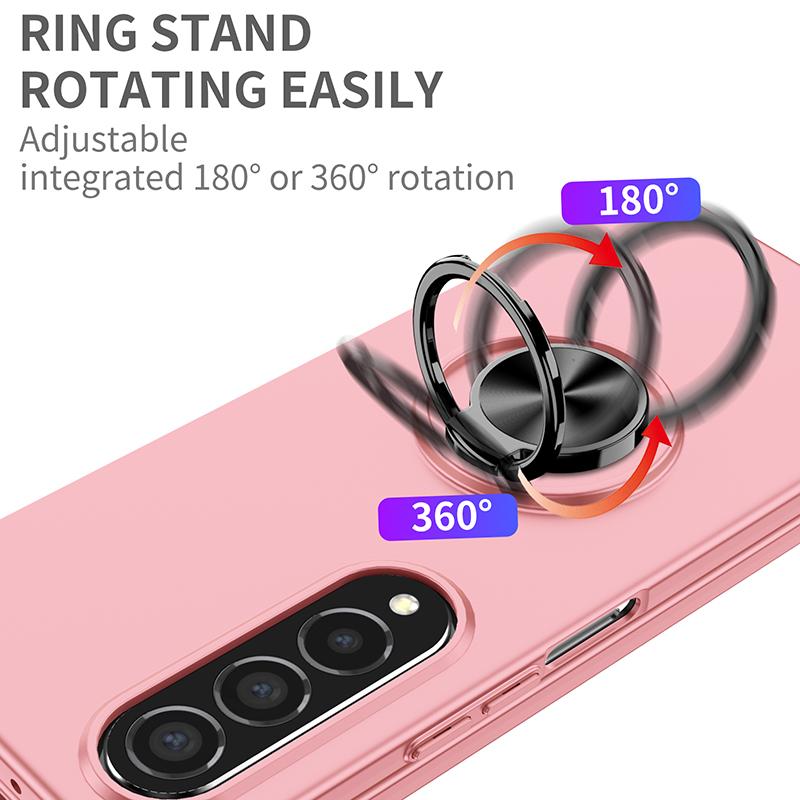 Для Samsung Galaxy Z Fold 3 4 чехол противоударный бронированный магнит кольцо подставка-кронштейн задняя крышка чехол для Galaxy Z Fold 1 2 5g чехлы