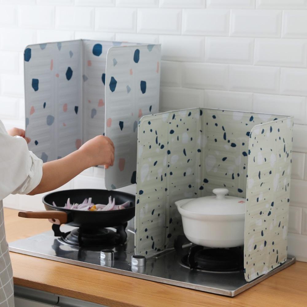 Heat Insulation Oil Splash Protection Against Stove Splashproof Plate Guard Kitchen Supplies