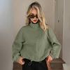Women's Full Zip Short Jacket Casual Long Sleeve Stand Collar Crop Coat Drawstring Hem Fall Sweatshirt with Pockets