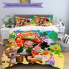 3pcs La Granja de Zenon Design Cover Set - HD Printed Bedding with 1 Cover and 2 Pillowcases - Perfect for Home and Dorm Decor