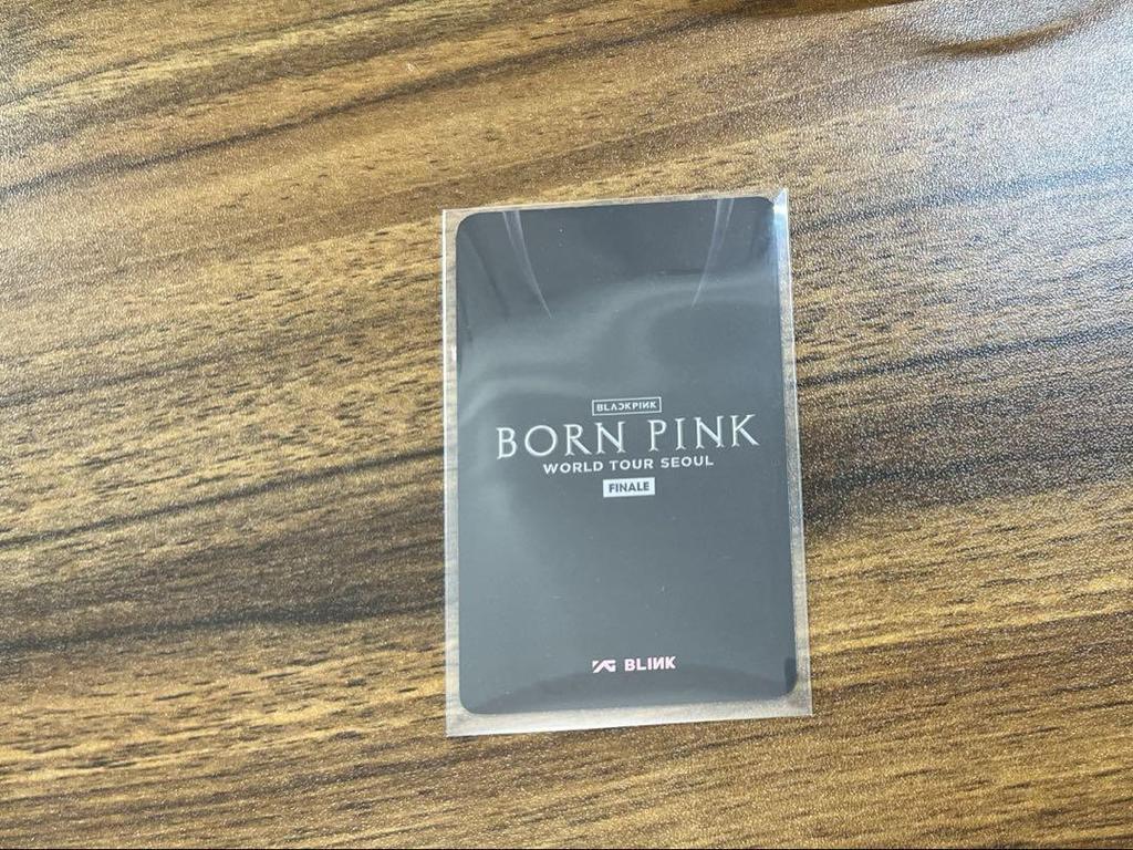 [USED] BLACKPINK Rosé Membership Born Pink Seoul Concert Trading Cards Etc.